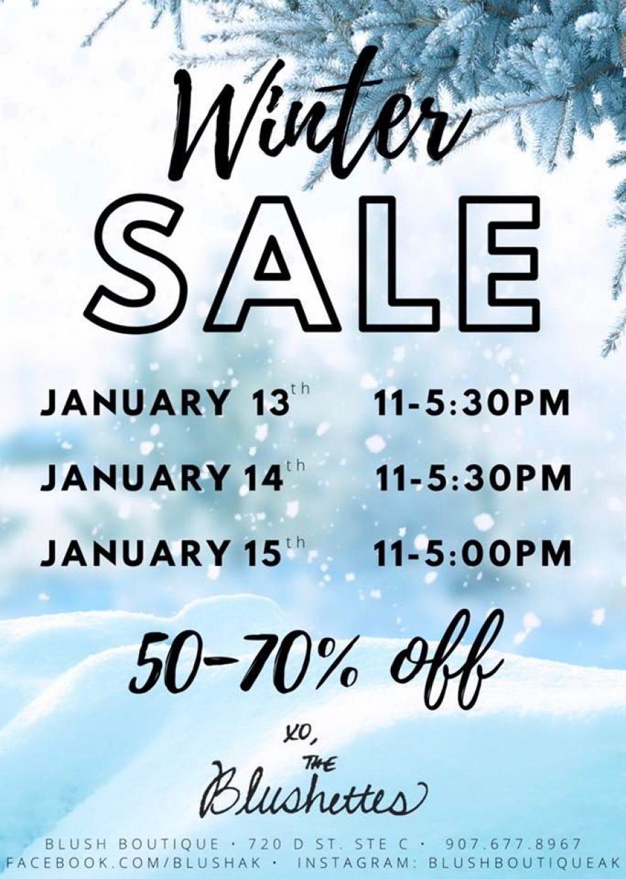 Blush Boutique Winter Sale