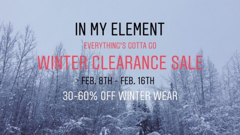 In My Element Clearance Sale