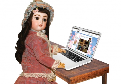 Antique Doll Collector Virtual Doll Sale